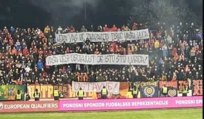 Navijači zatražili ostavke čelnika bezbjednosnog sektora: "Va&scaron;a nesposobnost je isto &scaron;to i ubica"