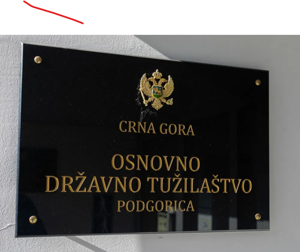 Podgorica: Optužnica protiv vi&scaron;e fizičkih i pravnih lica osumnjičenih za utaju poreza i doprinosa