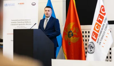 Pejović: Cilj beskompromisna borba protiv epidemije upotrebe duvana