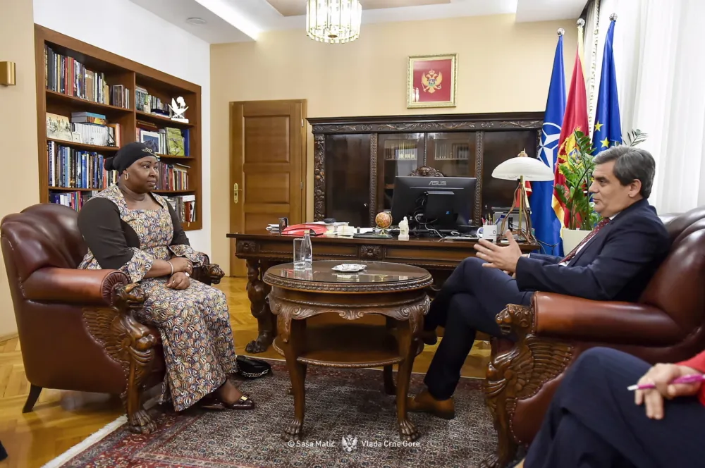 Ibrahimović sa novoimenovanim ambasadorima Letonije i Obale Slonovače