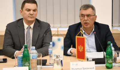 &Scaron;ahmanović na sastanku odbora direktora EPCG