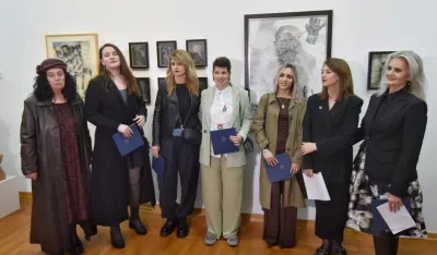 Dobitnice nagrada s predsjednicom žirija i predsjednicom ULUCG