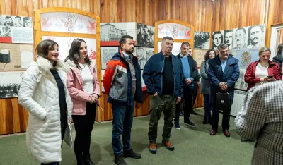 (FOTO) Milatović i Milanović obi&scaron;li Zavičajni muzej u Kola&scaron;inu i manastir Morača