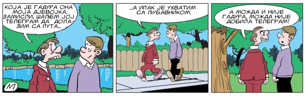 Mirko Zulić strip Dana