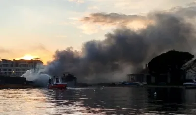 Pripadnici MVCG u borbi protiv zagađenja mora