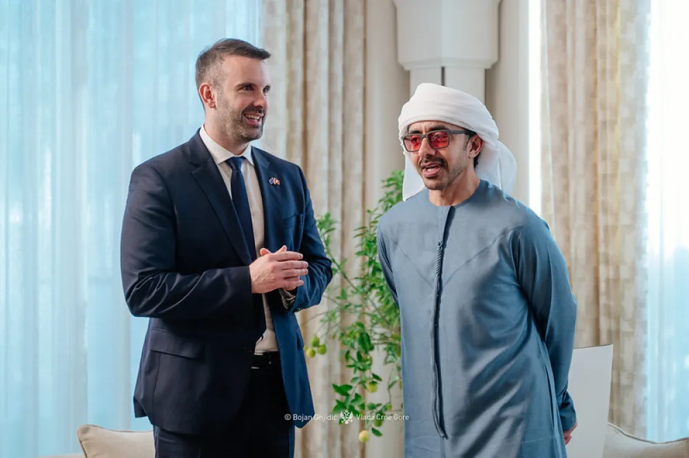 Spajić sa vicepremijerom UAE: Jedna od najjačih svjetskih ekonomija spremna da ulaže u Crnu Goru, zainteresovani za turizam, energetiku, IT