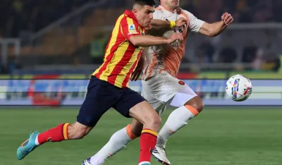 Sa meča između Lećea i Rome