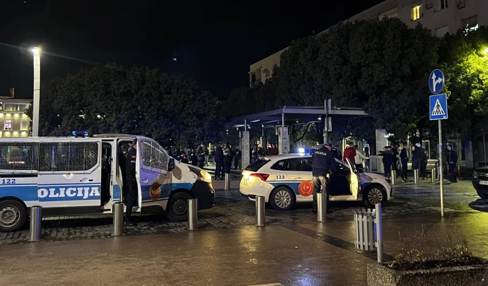 Podgorica: Zbog tuče u centru grada policija saslu&scaron;ava vi&scaron;e osoba