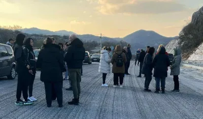 Kru&scaron;evo ždrijelo i večeras blokirano