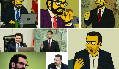 Crnogorske javne ličnosti kao likovi iz Simsonovih