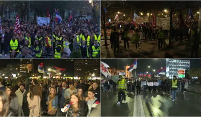 Održani protesti u vi&scaron;e gradova Srbije zbog napada na univerzitetske profesore