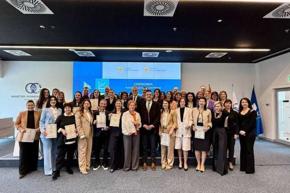 Dodijeljeni sertifikati za računovođe u javnom sektoru