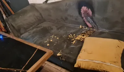 (FOTO)&nbsp;Nakon utakmice do&scaron;lo do nereda na ulicama Tuzi