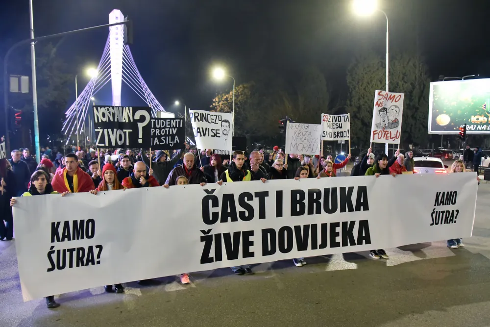 Članica neformalne grupe studenata "Kamo sjutra" povukla tužbu protiv Demokrata