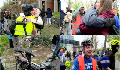 STudenti biciklima krenuli za Strazbur