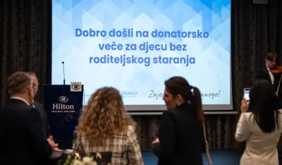 Održano donatorsko veče za djecu bez roditeljskog staranja: Za sigurniju budućnost i sveobuhvatnu podr&scaron;ku