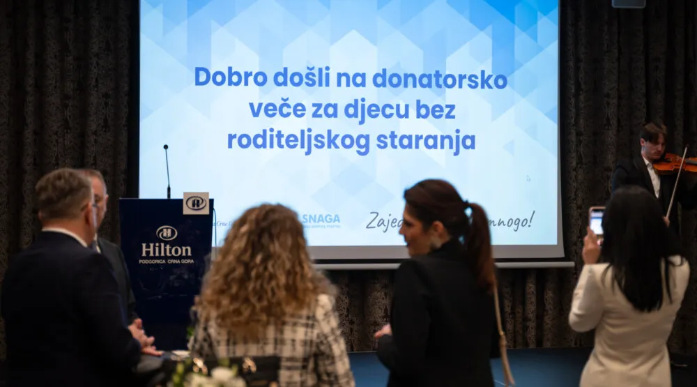 Održano donatorsko veče za djecu bez roditeljskog staranja: Za sigurniju budućnost i sveobuhvatnu podr&scaron;ku