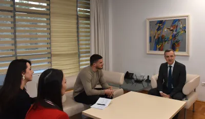 Rektor UCG sa studentima u susret Danu studenata: Fokus na zakone, stipendije i infrastrukturu