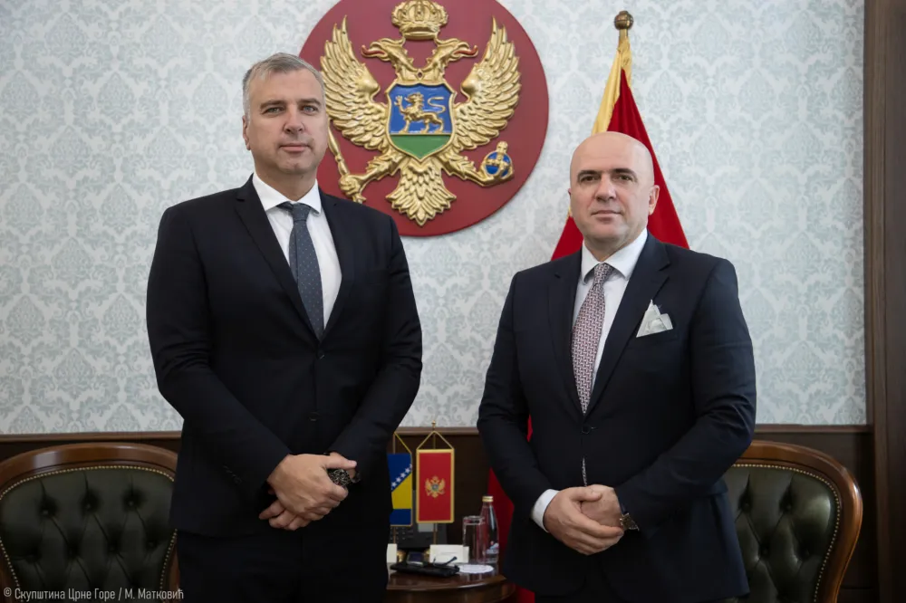 Nurković sa Jukićem: Crna Gora ostaje posvećena produbljivanju odnosa sa Bosnom i Hercegovinom na svim nivoima