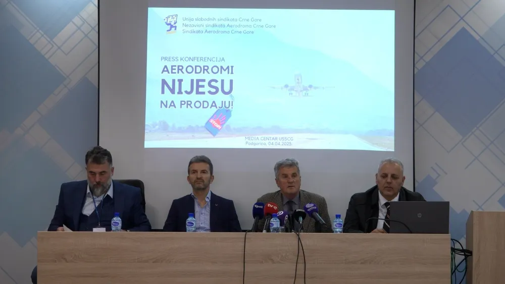 Radulović: Trudićemo se da spriječimo koncesiju Aerodroma