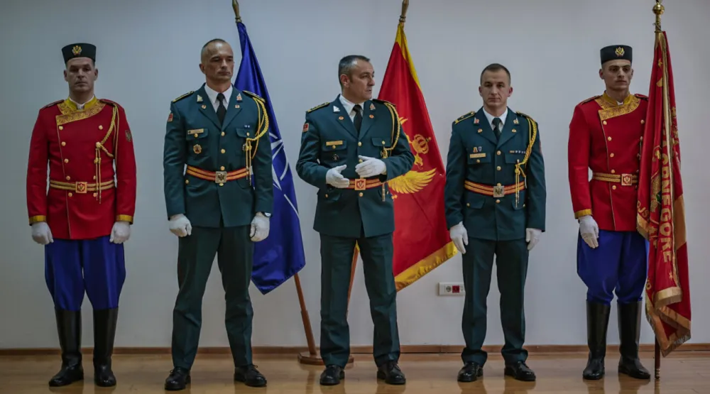 Đuričanin novi komandant prvog pje&scaron;adijskog bataljona Vojske Crne Gore
