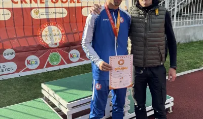 Kukuličić sa svojim trenerom