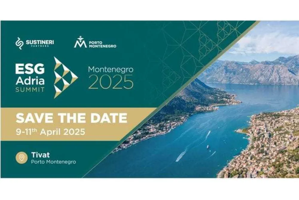 Počinje ESG Adria Samit u Tivtu: "Održivost nije samo koncept &ndash; već na&scaron;a realnost"