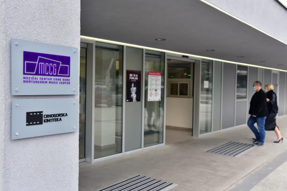 crnogorska kinoteka muzicki centar crne gore