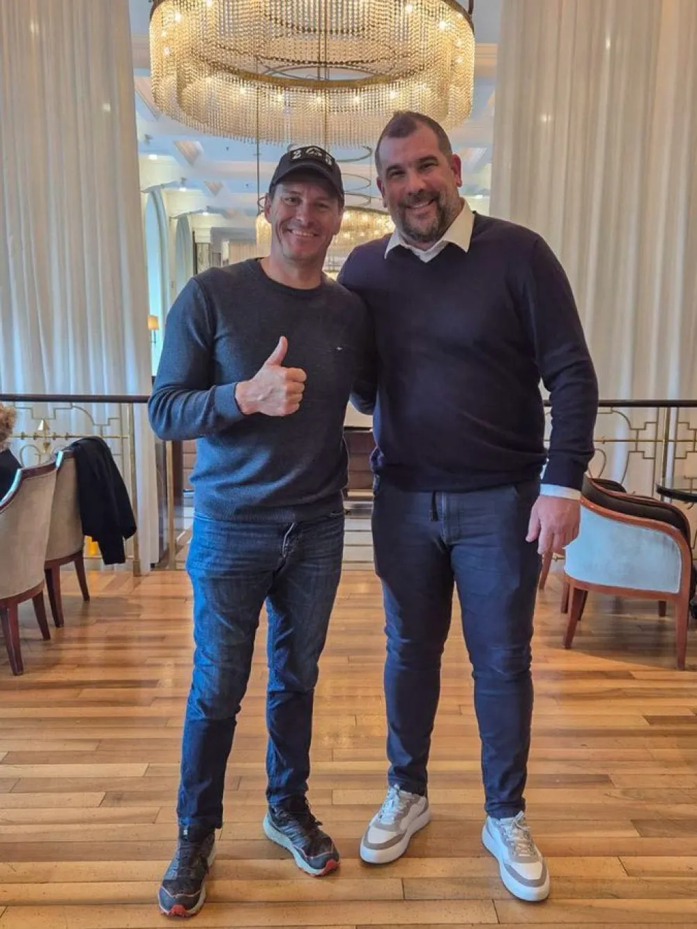 Krapović sa Kostelićem