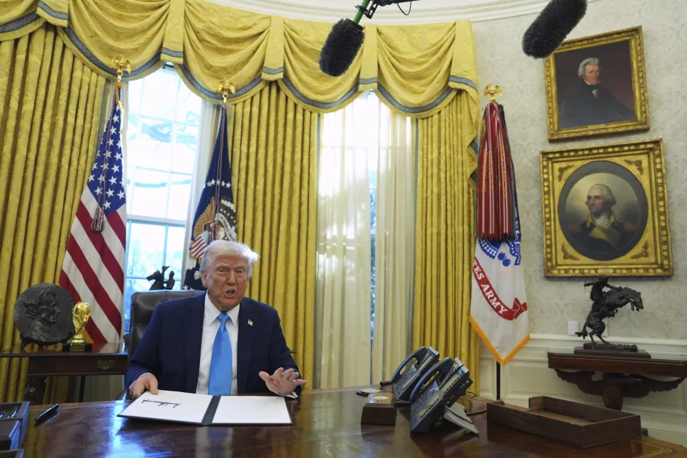 Tramp odložio odluku o carinama na uvoz iz 75 zemalja na 90 dana