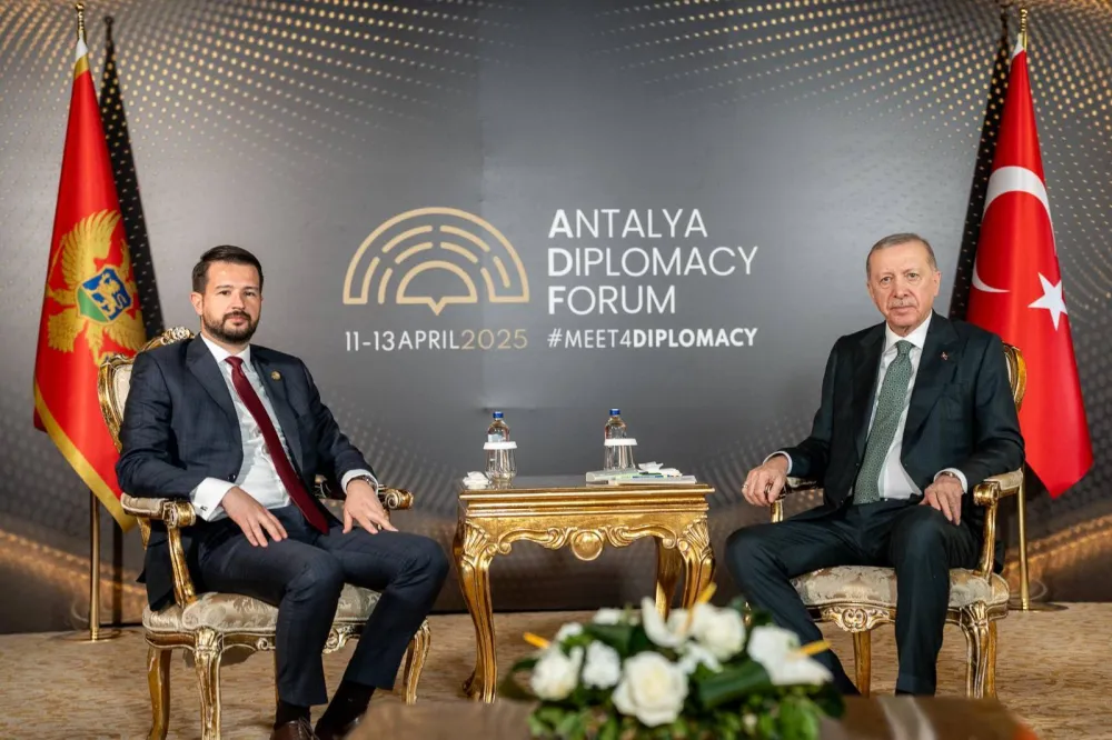 Milatović &ndash; Erdogan: Važan doprinos Crne Gore regionalnoj stabilnosti