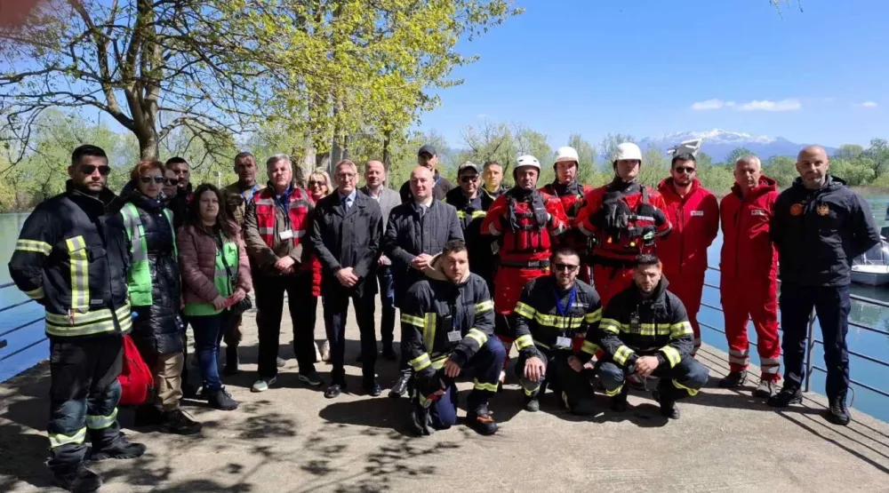 Pripadnici MUP-a na međunarodnoj vježbi za upravljanja složenim poplavama