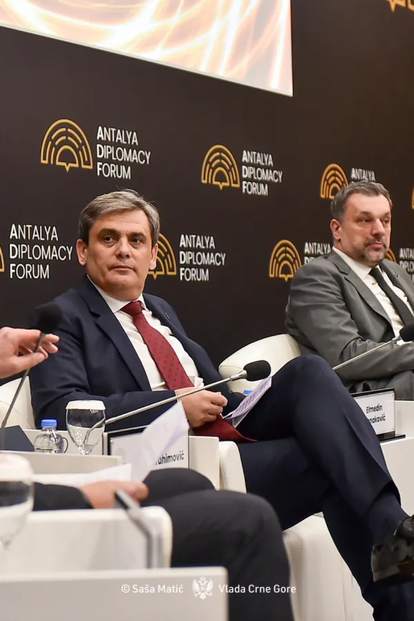 Ibrahimović na Antalijskom diplomatskom forumu: Regionalna saradnja u fokusu, Crna Gora pouzdan partner