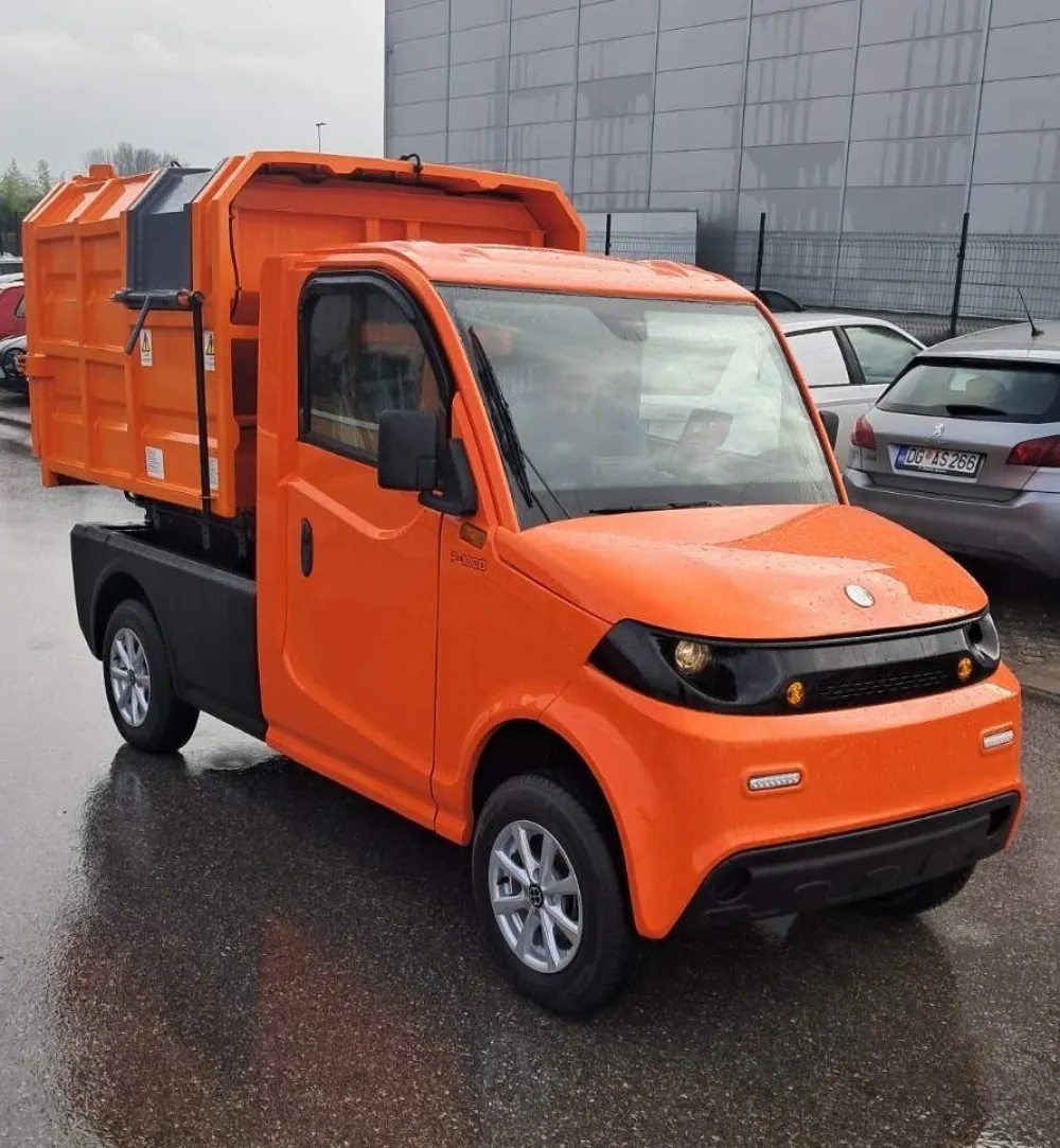 Električno vozilo za upravljanje otpadom