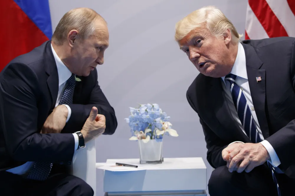 Donald Tramp i Vladimir Putin