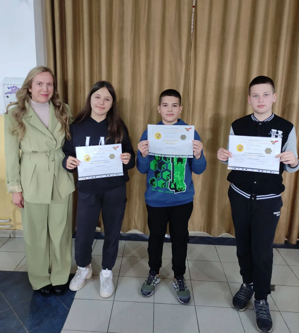 U O&Scaron; "Vladika Danilo" takmičili se u spelovanju na engleskom