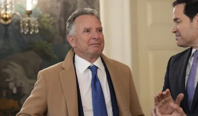 Stiv Vitkof i Marko Rubio u Bijeloj kući (AP Photo/Alex Brandon)