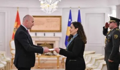 Čobaj stupio na dužnost ambasadora Crne Gore na Kosovu
