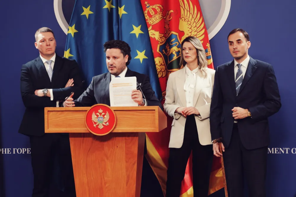 URA: Predajemo krivičnu prijavu SDT-u protiv Spajića zbog Sporazuma o rasprodaji Crne Gore