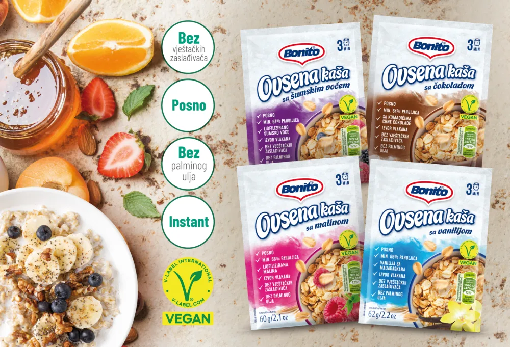 Bonito ovsene ka&scaron;e &ndash; Prirodna energija za savr&scaron;en početak dana