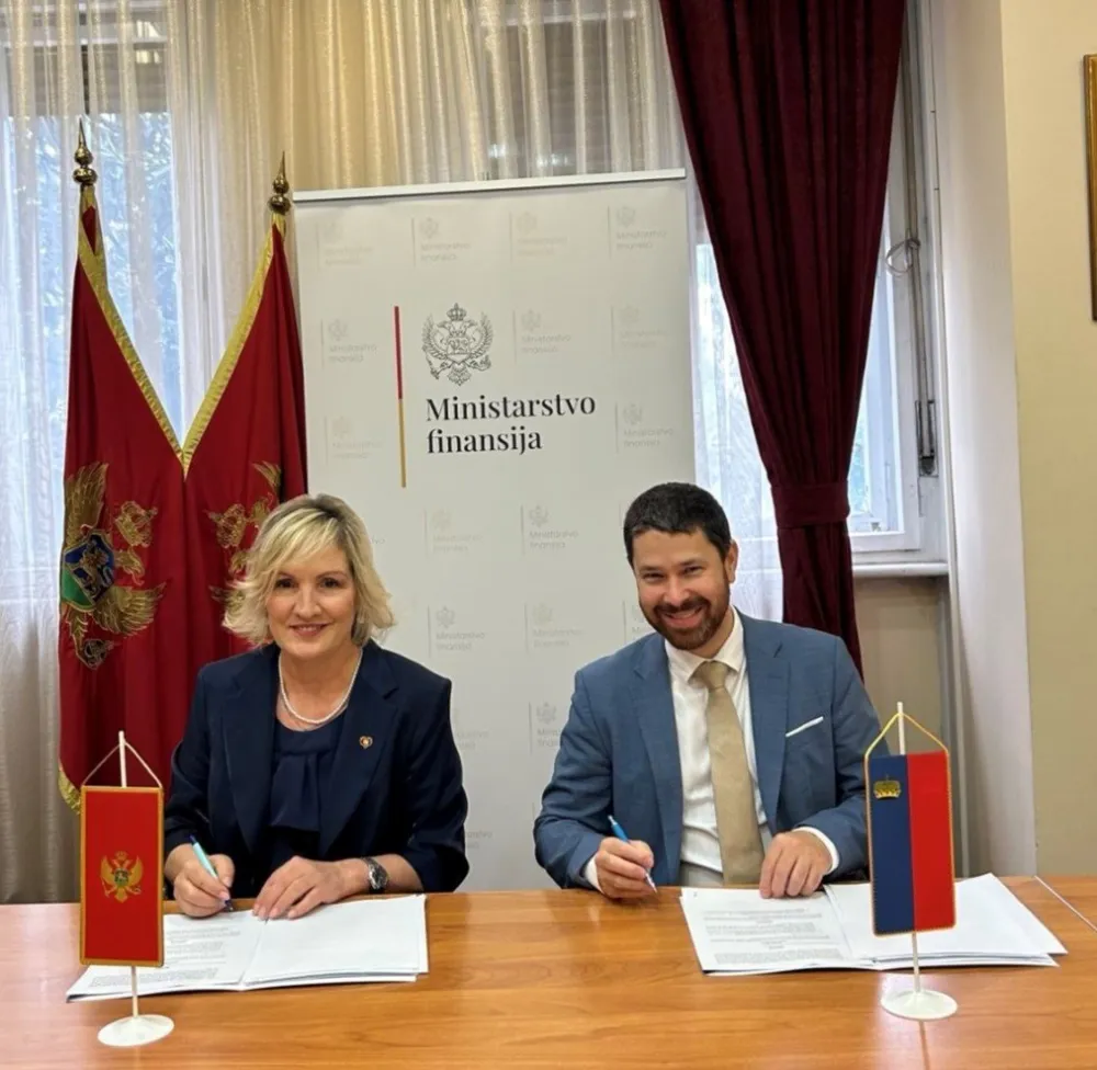 Zavr&scaron;eni pregovori o otklanjanju dvostrukog oporezivanja između Crne Gore i Lihten&scaron;tajna