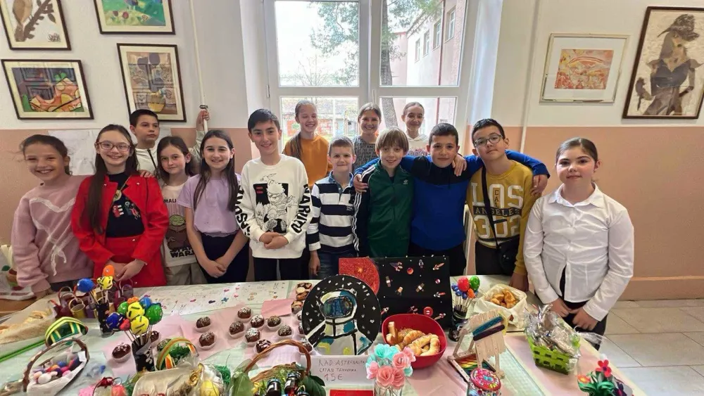 (VIDEO) Proljećni bazar u O&Scaron; &bdquo;Milorad Musa Burzan&rdquo;:&nbsp;Od đačkih rukotvorina klime za učionoce