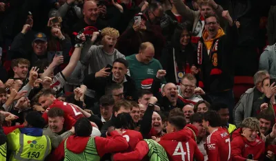 Slavlje igrača Mančestera