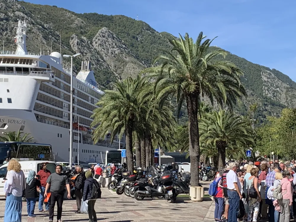 U Kotoru boravi 3,2 hiljade turista