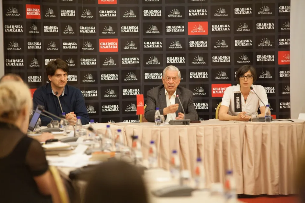 Mario Vargas Ljosa u Podgorici
