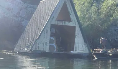 NPCG: Nastavljena nelegalna gradnja plutajućih objekata u NP Skadarsko jezero, inspekcije tvrde da su nenadležne