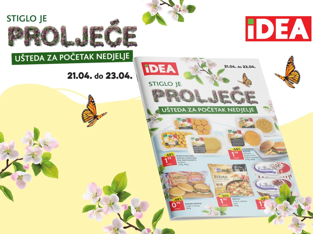 IDEA: Popusti koji će vam olak&scaron;ati početak nedjelje