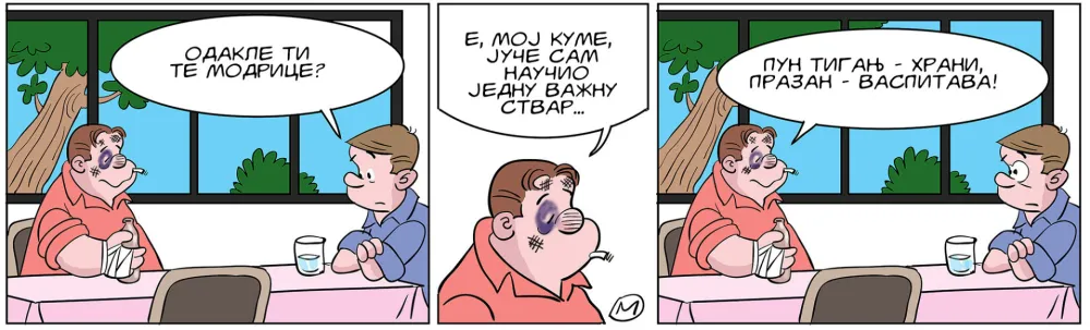 Mirko Zulić strip Dana