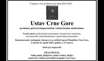 Grupa NVO poziva na sjutra&scaron;nji protest ispred Skup&scaron;tine&nbsp;zbog Sporazuma sa UAE