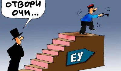 Goran &Scaron;ćekić karikatura Dana